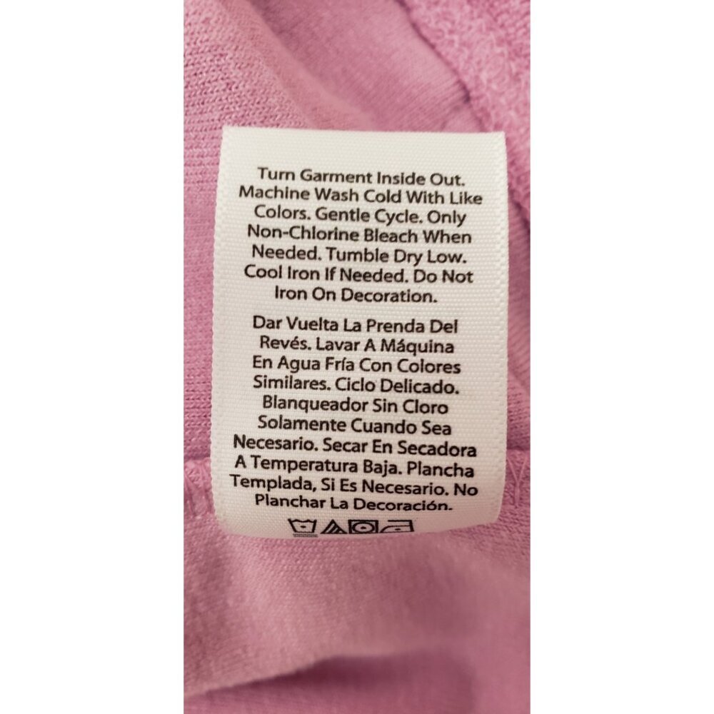 NWT JUICY COUTURE  BLING TOWEL TERRY SHORTIE SET DEWBERRY XLARGE - Picture 8 of 15